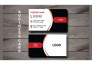 social media post and business card design